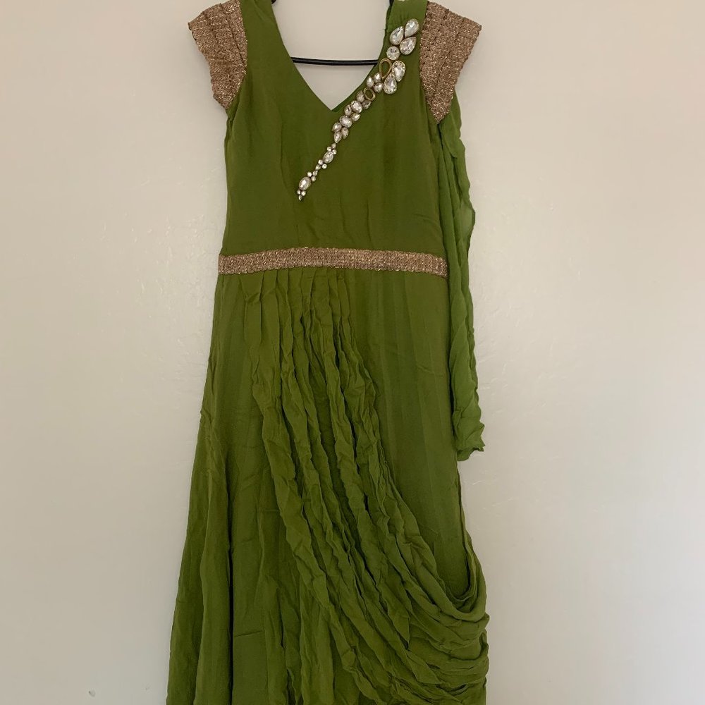 Tailormade Indian Pakistani Traditional Festival Diwali party Ramadan dress Gown